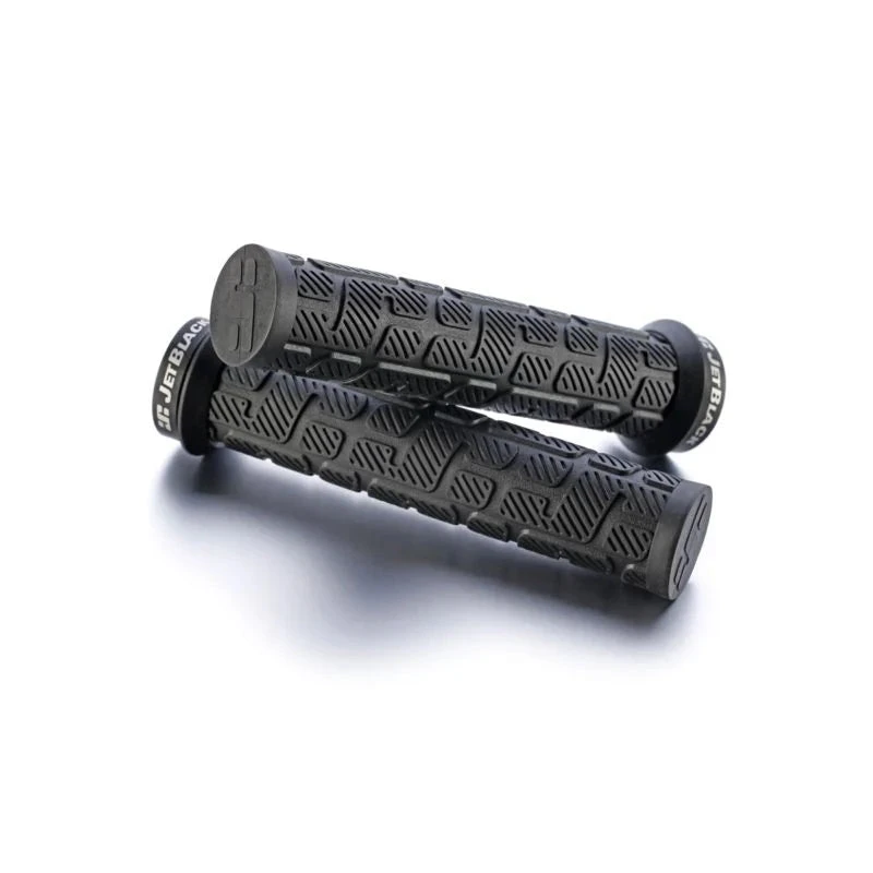 ACCESSORIES JetBlack Rip Single Sided Lock On Grips ACCESSORIES JetBlack Rip Single Sided Lock On Grips