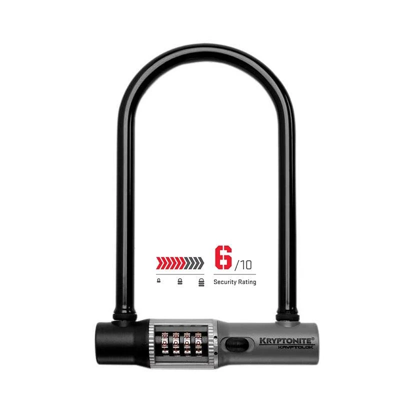 ACCESSORIES Kryptonite Kryptolok Combo STD U-Lock ACCESSORIES Kryptonite Kryptolok Combo STD U-Lock