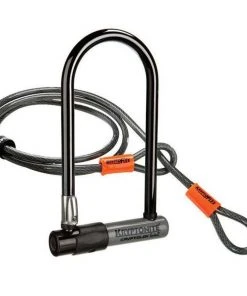 Kryptonite KryptoLok Series 2 STD Key U-Lock With Flex Cable