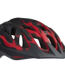 Lazer J1 Youth Helmet – Red Flames