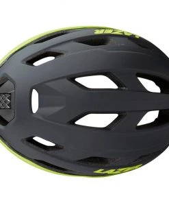 Lazer Strada KC Road Helmet - Matte Dark Grey / Flash Yellow
