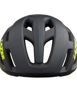 Lazer Strada KC Road Helmet - Matte Dark Grey / Flash Yellow