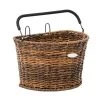 Lekker Classic Oval Front Wicker Basket - Dark Brown ACCESSORIES