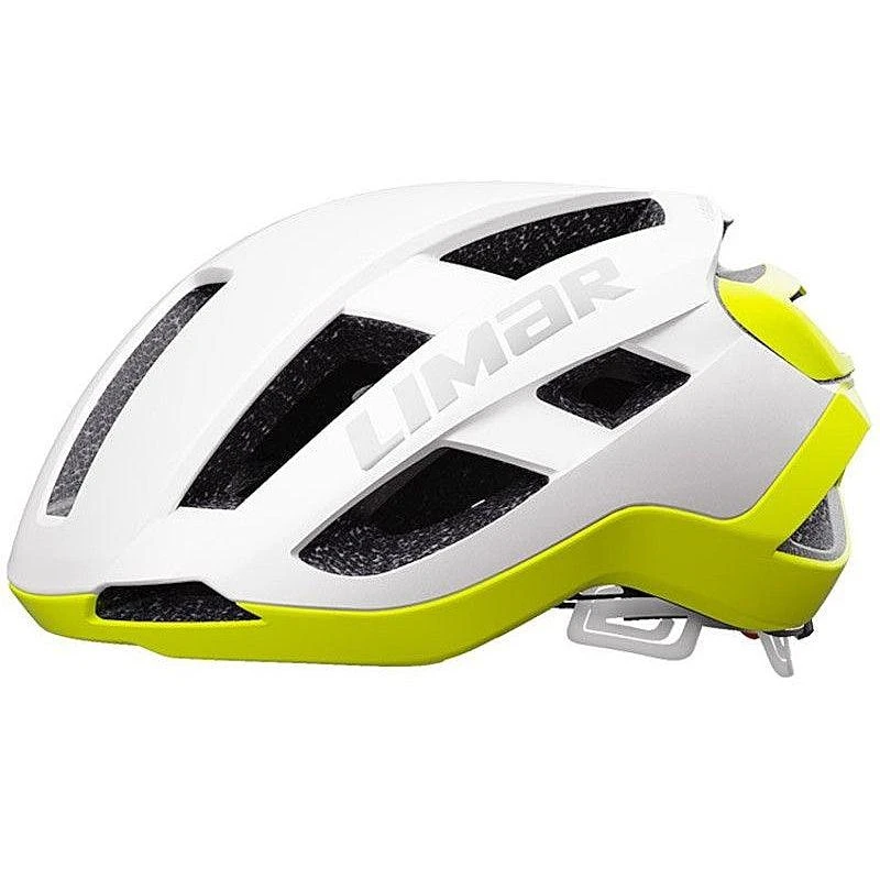 Limar Air Star Road Helmet - Matt White / Yellow Helmets Limar Air Star Road Helmet - Matt White / Yellow Helmets