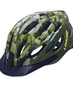 Limar Rocket Kids MTB Helmet - Green Camo Helmets