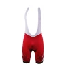 LOOK Pro Team Bib Shorts - Red / White 2 LOOK Pro Team Bib Shorts - Red / White
