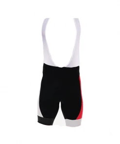 LOOK Pro Team Bib Shorts - White / Red CLOTHING