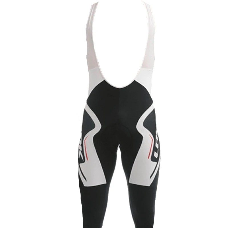 LOOK Pro Team Bib Tights - Black / White / Red CLOTHING LOOK Pro Team Bib Tights - Black / White / Red CLOTHING