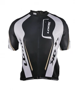 CLOTHING LOOK Pro Team Short Sleeve Jersey – Black / Gold