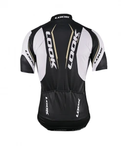 CLOTHING LOOK Pro Team Short Sleeve Jersey – Black / Gold