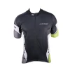 CLOTHING LOOK Short Sleeve Jersey - Black / Green