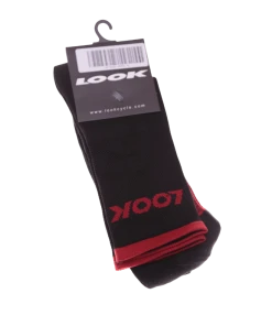 LOOK Sock - Black / Red
