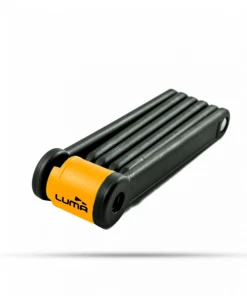 Luma - High Security Key Folding Lock - Orange