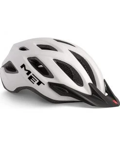 MET Crossover Helmet - Matt White Helmets