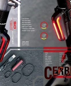 Moon Cerberus USB 150L Rear Light 4 Moon Cerberus USB 150L Rear Light