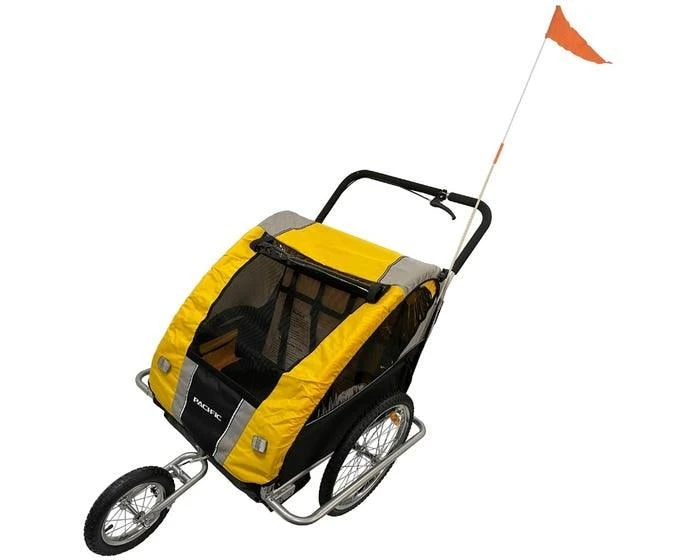Pacific 2 In 1 Double 2 Child Trailer / Stroller Pacific 2 In 1 Double 2 Child Trailer / Stroller