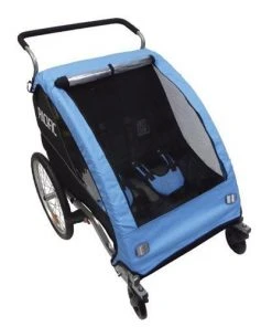 Pacific Deluxe 2 In 1 Trailer / Stroller - 2 Child