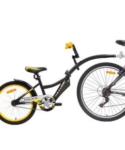 Pacific Tag A Long Bike Trailer - Black / Yellow
