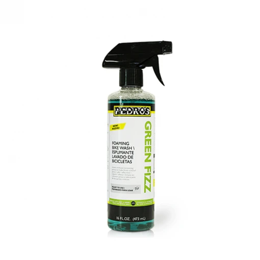 PEDROS MAINTENANCE Pedro's Green Fizz 16oz Foaming Bike Wash 6 PEDROS MAINTENANCE Pedro's Green Fizz 16oz Foaming Bike Wash