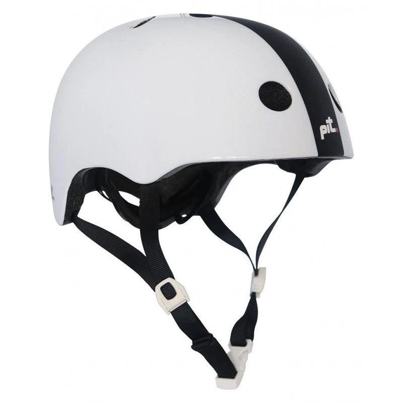 PIT Urban Helmet – Gloss White / Matt Black PIT Urban Helmet – Gloss White / Matt Black