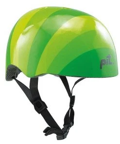 PIT Urban Helmet – Green Stripes Helmets