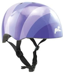 PIT Urban Helmet – Purple Stripes