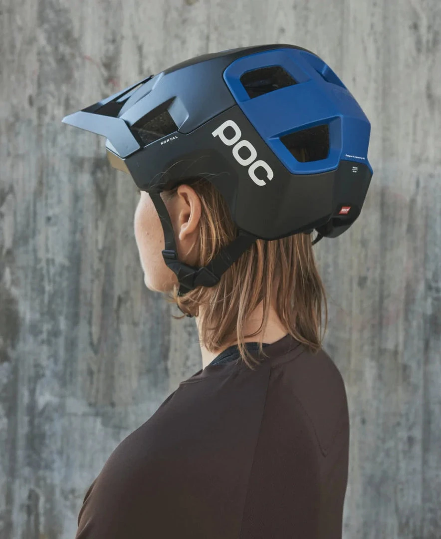 Helmets POC Kortal Helmet - Uranium Black / Opal Blue Helmets POC Kortal Helmet - Uranium Black / Opal Blue