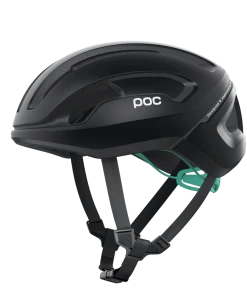 POC Omne Air Spin Helmet - Black / Fluorite Green
