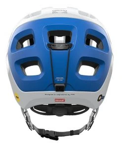 POC Tectal Race MIPS Helmet - Hydrogen White / Opal Blue Helmets