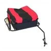 ProSeries Pro-series Bicycle Steel Frame Cargo Trailer - Red / Black