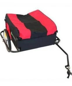 ProSeries Pro-series Bicycle Steel Frame Cargo Trailer - Red / Black