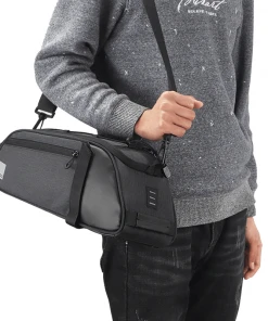 Sahoo 8L Essential Series Convertible Bike Trunk Bag - Grey/Black