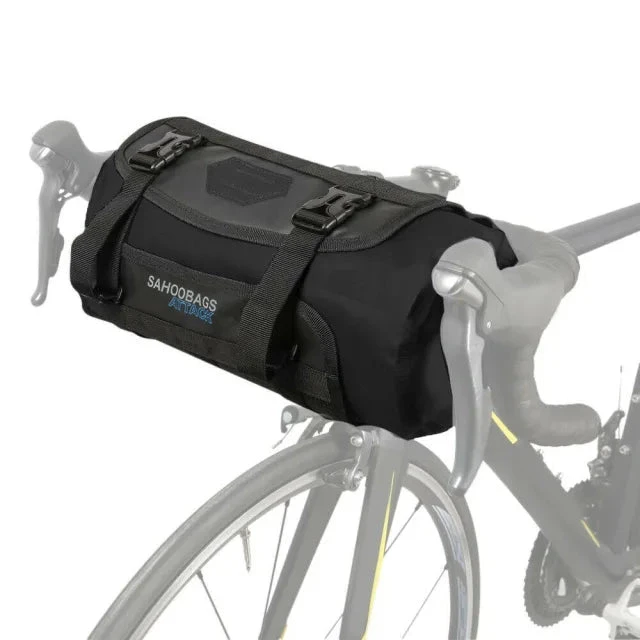 Sahoo Attack Waterproof Handlebar Roll Bag 7L - Blue / Black Front Pannier Sahoo Attack Waterproof Handlebar Roll Bag 7L - Blue / Black Front Pannier