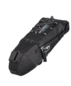 ACCESSORIES SAHOO Waterproof Large Capacity Bicycle Tail Bag - Black