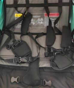 Satori Santaza Kids Bike Trailer - 2 IN 1 TRAILER/WALKER - Teal 6 Satori Santaza Kids Bike Trailer - 2 IN 1 TRAILER/WALKER - Teal