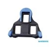 PARTS Shimano SM-SH12 SPD-SL Cleat Set Front Center Pivot - Blue