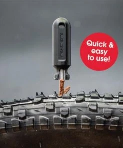 Generic ACCESSORIES Slug Plug Tubeless Puncture Repair Kit (2 Sizes X 5 Slugs)