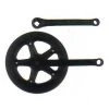 Generic Steel Single Speed Crank Set - 3/32"x40T X 170mm PARTS