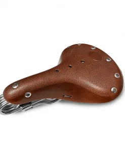 Texolabs Vintage Leather Cruiser Saddle - Brown