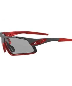 Tifosi Davos Race Red Cycling Sport Sunglasses - Smoke Fototec Lenses CLOTHING