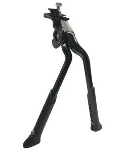 ACCESSORIES TourSeries Adjustable Centre Mount 24-28 Inch Alloy Kickstand - Black