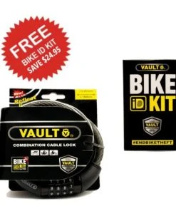 Vault Combination Cable Lock W/ Bike ID Kit ACCESSORIES
