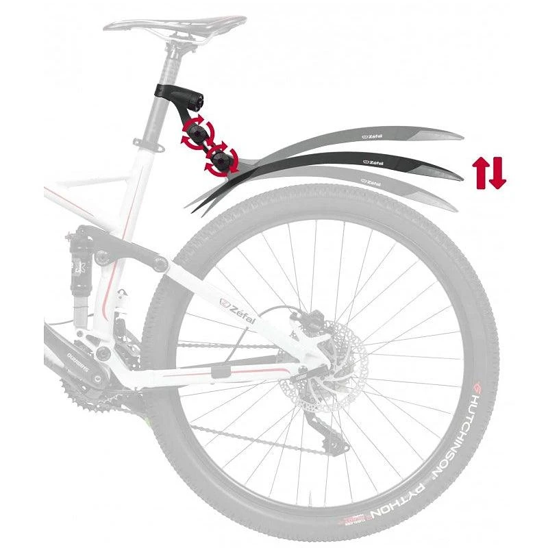 Zefal Deflector RM90+ Rear Mudguard Zefal Deflector RM90+ Rear Mudguard